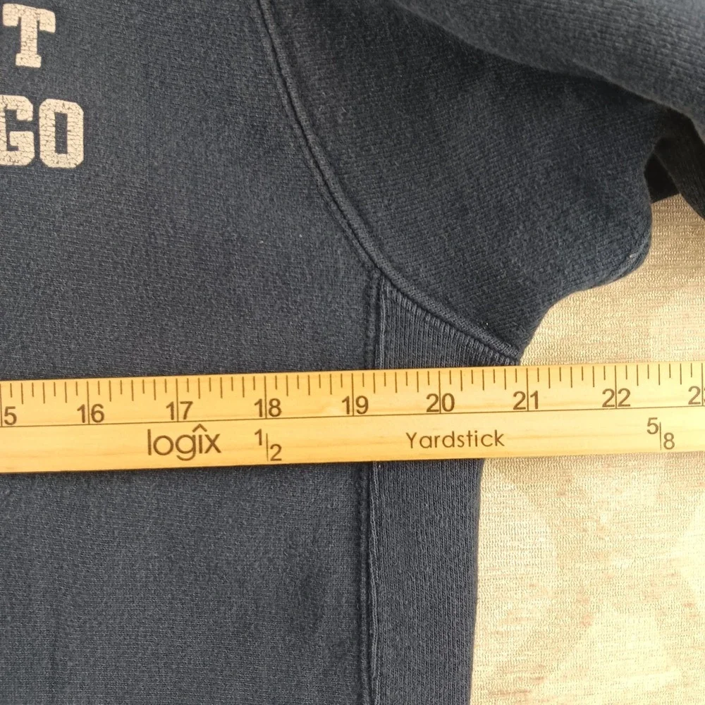 Champion Reverse Weave Point Sebago Snap Front Athletic Jacket‎ Sweatshirt XL